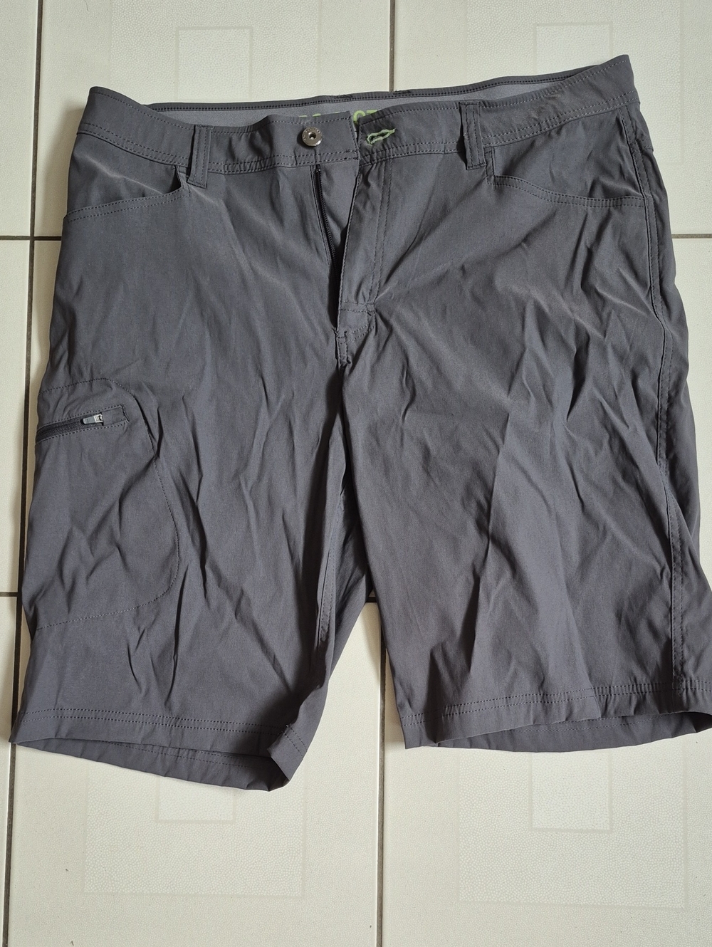Men's Gray Cargo Shorts — Lightweight Everyday Utility